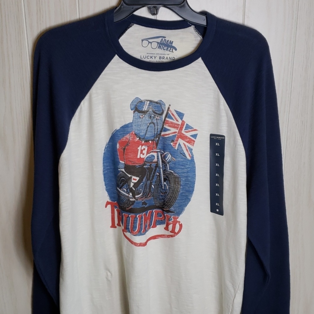 Lucky Brand TRIUMPH Mens SS Tee XL